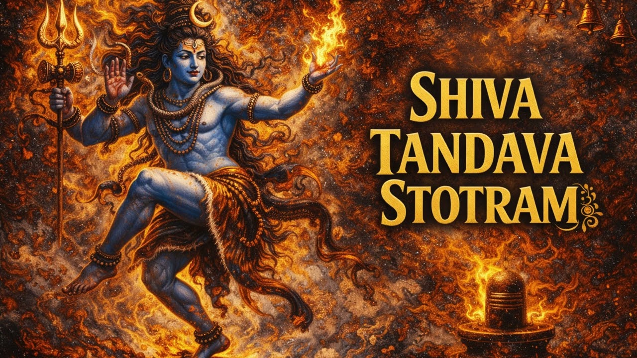 SHIVA TANDAVA STOTRAM | POWERFUL MAHADEV STOTRAM | NAMAMI SHAMISHAN | INTENSE DEVOTIONAL CHANT 🔱🔥