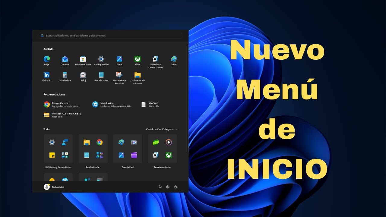 Cómo Activar el Nuevo Menú de Inicio (Start Button) en WINDOWS 11 25H2