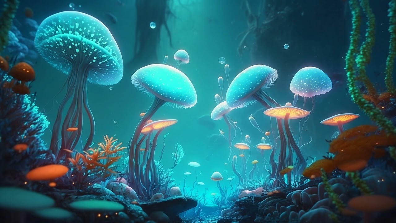 Underwater alien forest  🌱 ambience music | instrumental | sensual beats