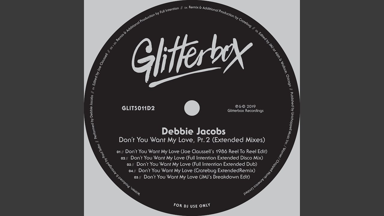 Don't You Want My Love (Full Intention Extended Disco Mix)
