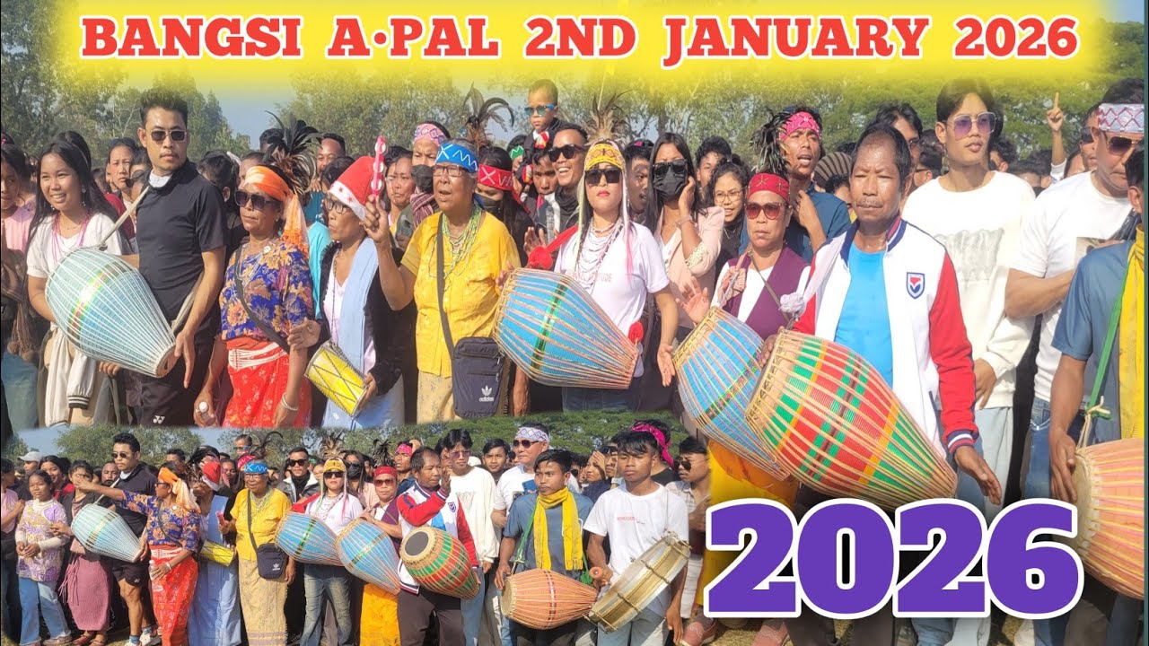 Bangsi A•pal 2nd January 2026 || Dainadub sawarang re•ba|| Haimo