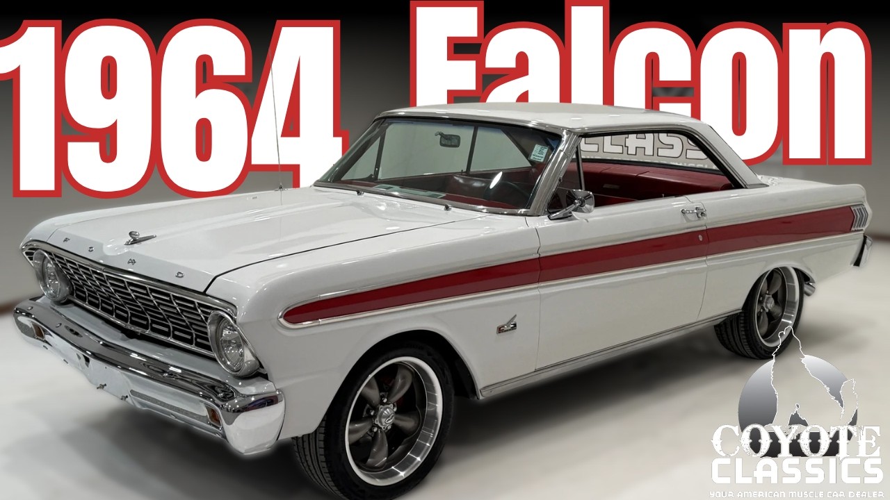 Продажа отреставрированного и модернизированного Ford Falcon 1964 года в Coyote Classics.