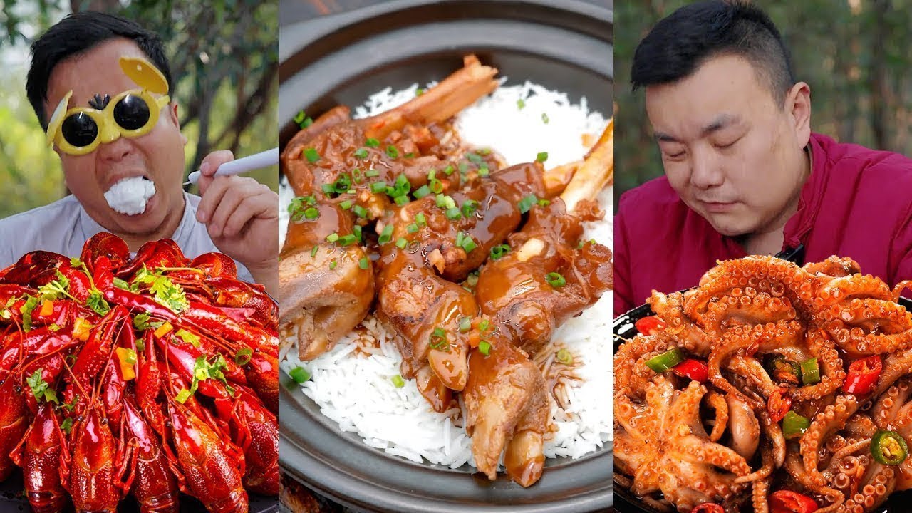 今天全是腿！大壮眼疾手快，留了一手！#农村美食#吃播#辣椒酱#抖音美食#tiktok#美食盲盒#spicy