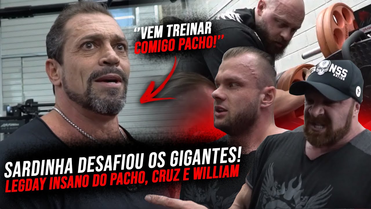 NO MEIO DOS MONSTROS | LEGDAY INSANO | SARDINHA, PACHOLOK, CRUZ E WILLIAM