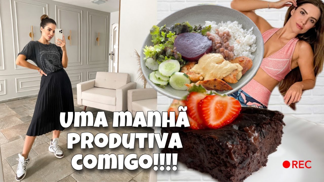 Daily VLOG| UMA MANHÃ PRODUTIVA COMIGO - Minha rotina como DIGITAL INFLUENCER!