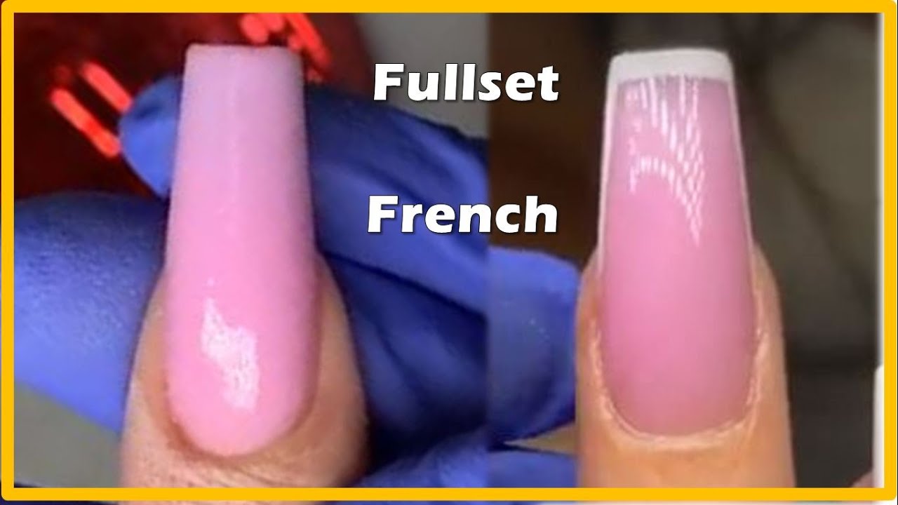 Cách Đắp bột và Sơn French đầu móng | John Nguyen