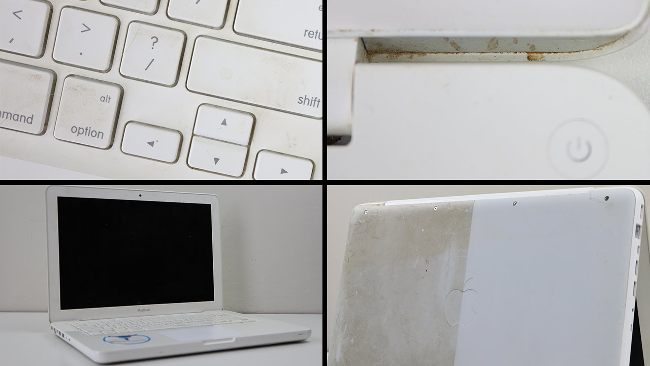 Восстановление и чистка грязного MacBook