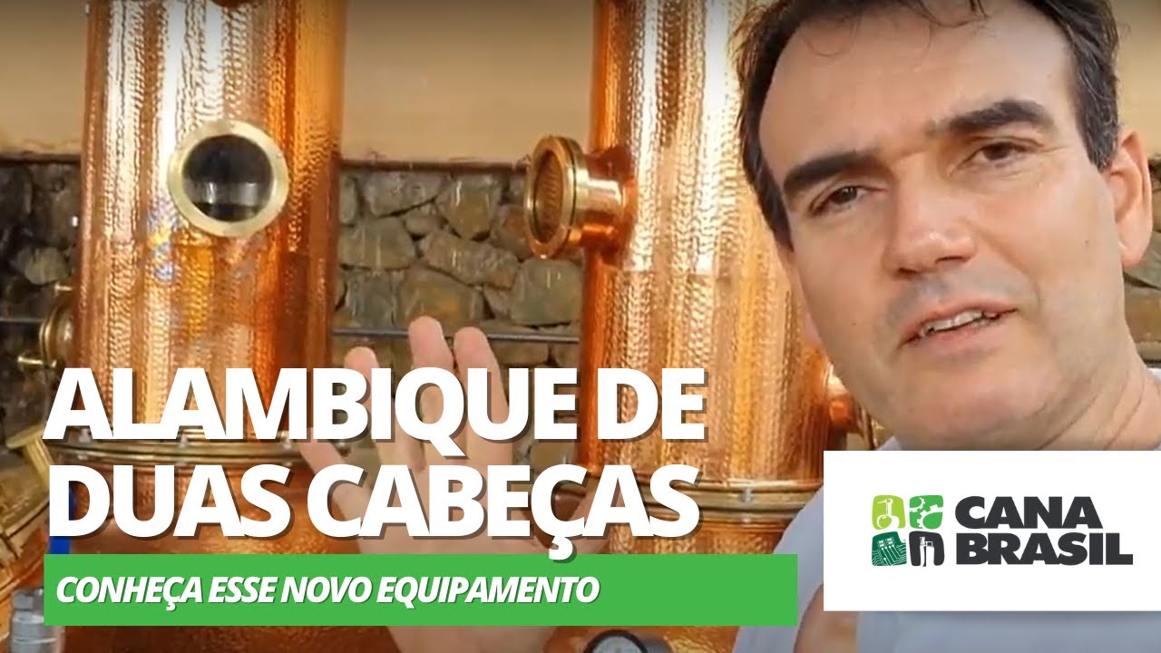Alambique de 2 cabeças