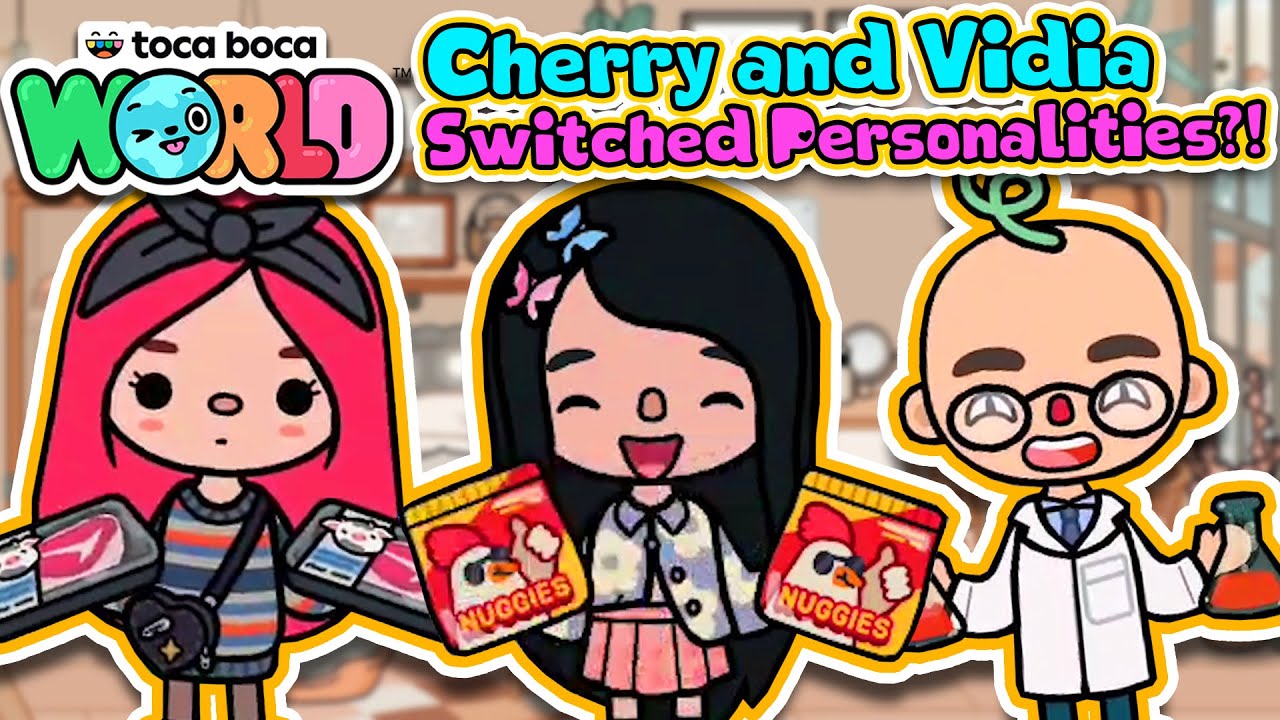 Toca Life World - Cherry and Vidia Switched Personalities!