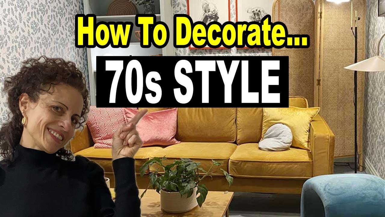 70s Style Living Room Design Tips: How To Decorate 70s Style