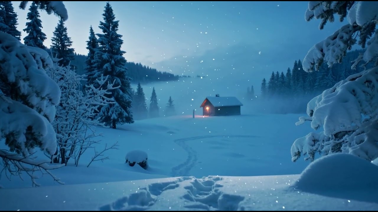 Winter Calm Mix  Relaxing Music for Focus, Sleep & Peaceful Snowy Evenings