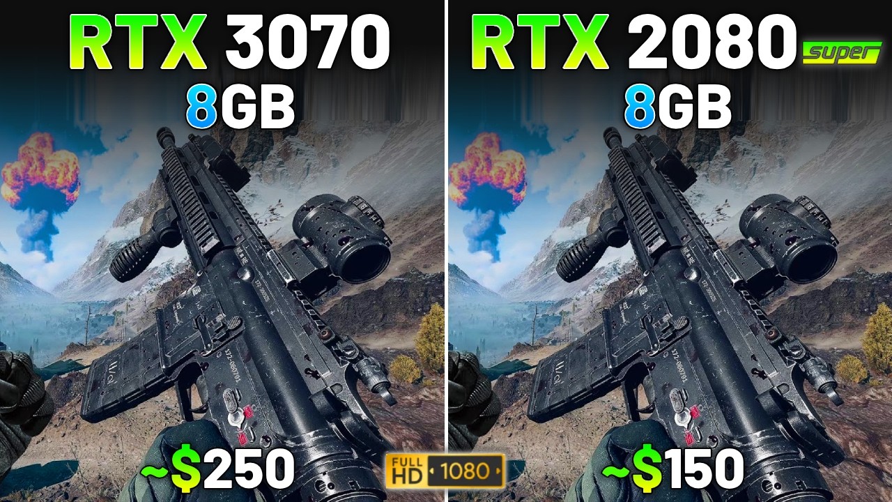 RTX 3070 vs RTX 2080 SUPER in 2026 | Test in 15 Games | 1080p