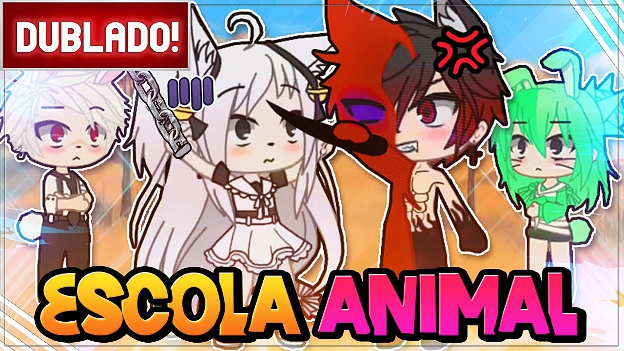 [ DUBLADO ] BEM VINDOS A ESCOLA ANIMAL - JACK SUMIU😺🐶 l MINI FILME GACHA LIFE