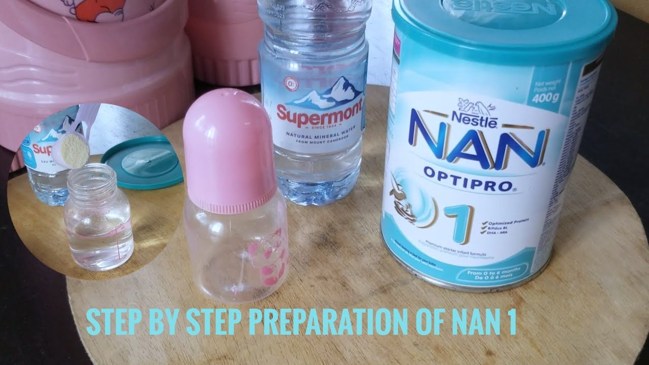HOW TO PREPARE BABY FORMULA MILK.