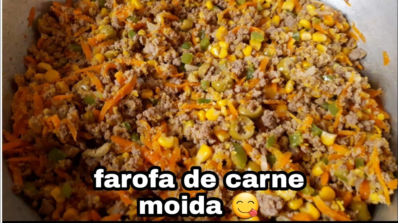 FAROFA DE CARNE MOÍDA