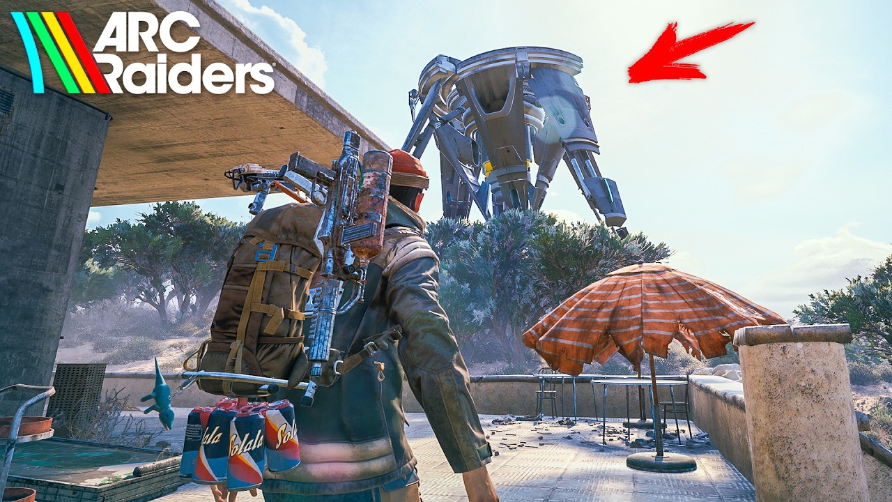 New ARC Turbine Gameplay 4K - Arc Raiders (No Commentary)