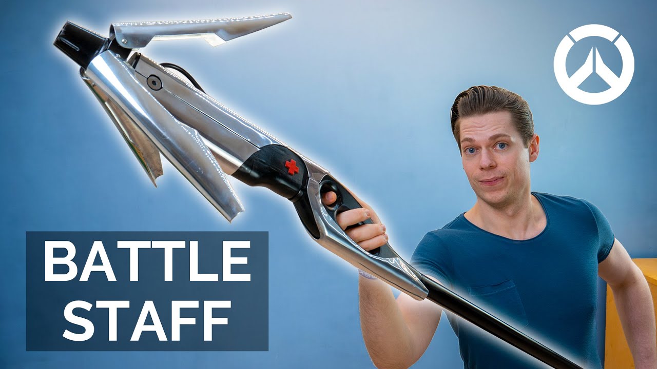 Making Mercy Caduceus Staff (Overwatch) - Craft & Tell