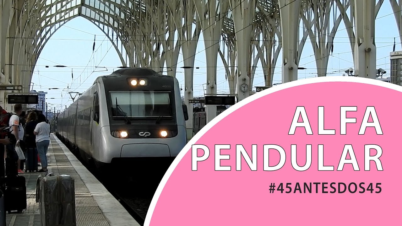 Viajei no Alfa Pendular! #45antesdos45