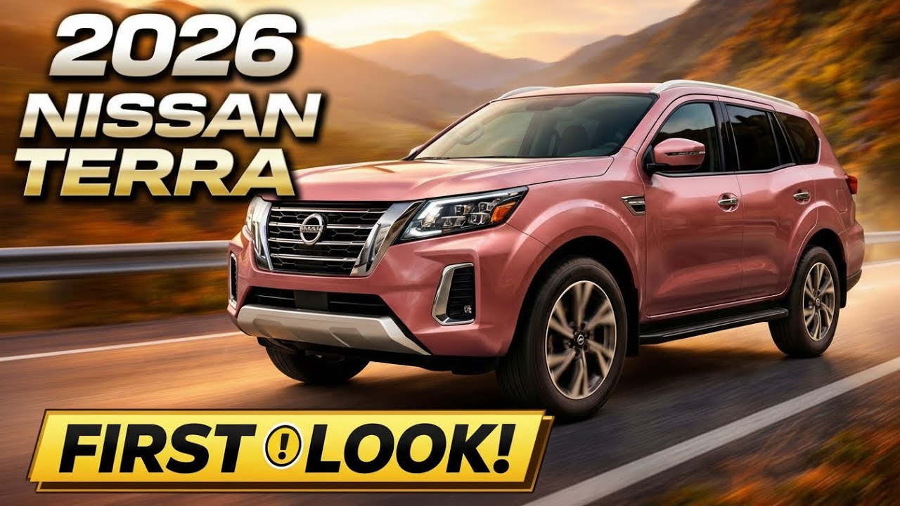 2026 Nissan Terra First Look & Walkaround (Exclusive Rose Color) | 40 Car