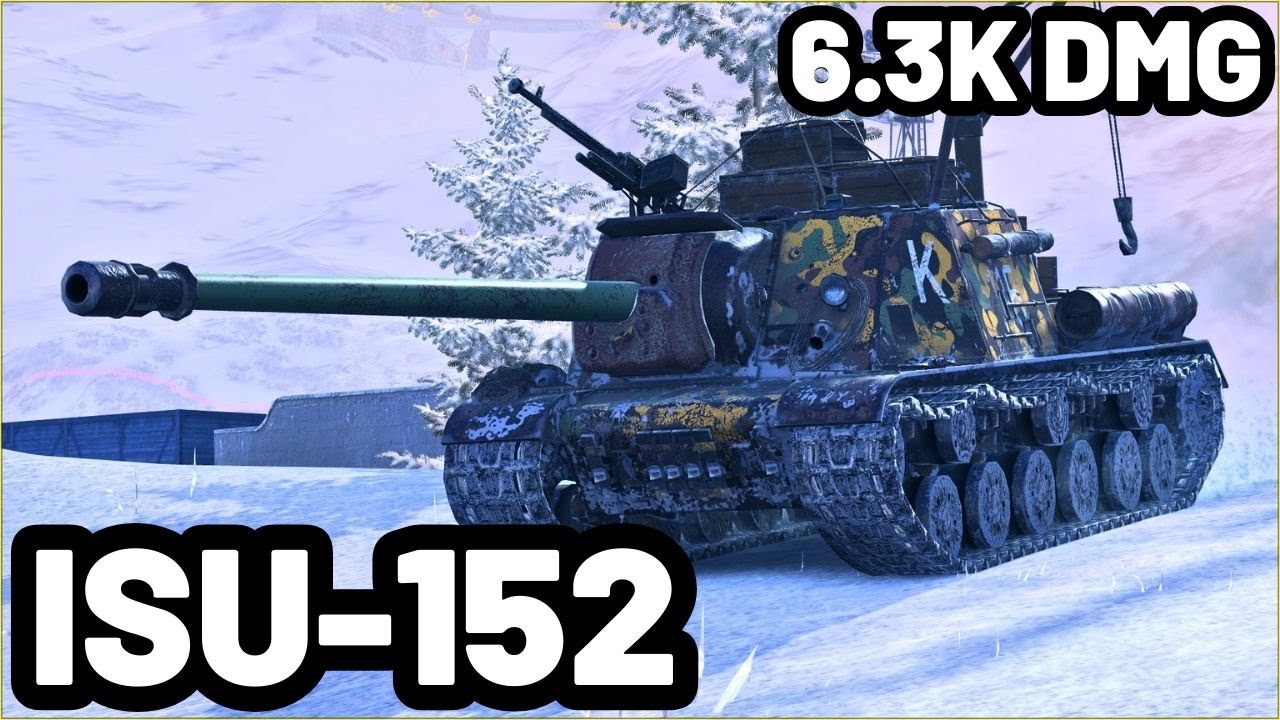 ISU-152 Tundra | 6.3K DAMAGE | 3 KILLS | WOT Blitz Pro Replays