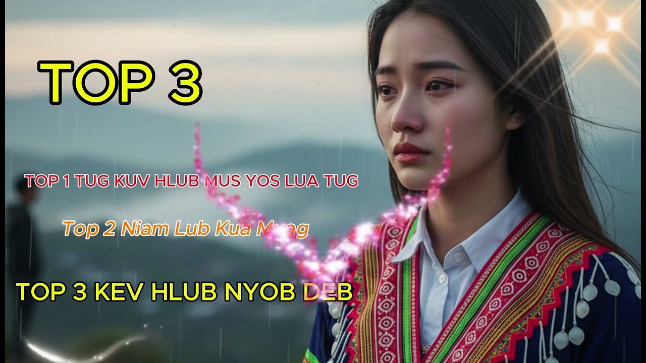 TOP 3 Zaaj Nkauj Kho Siab Heev , Tug Kuv Hlub Mus Ua Luas Tug