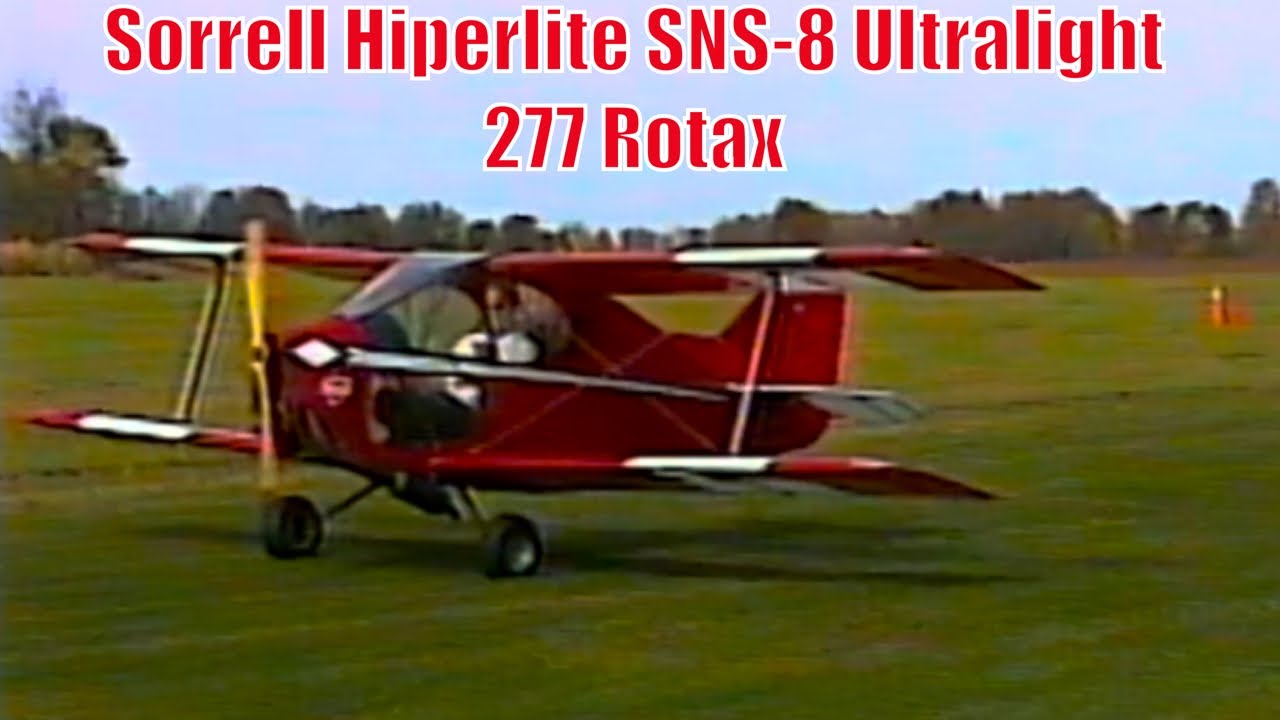 Sorrell Hiperlight SNS-8 ultralight | spot landing competition | Footage from 2001 #spotlanding