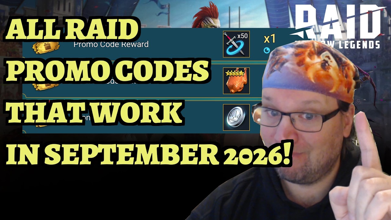 ALL Promo Codes That Work In September 2026 - RAID: Shadow Legends