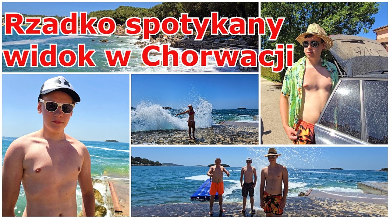 CHORWACJA Jedziemy na plażę Funtana ZASKOCZYŁO TO NAS!! Poreč CROATIA Vlog 2024