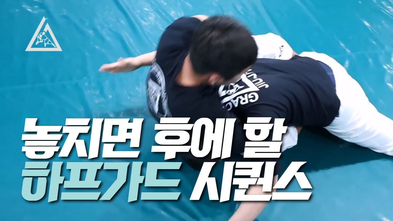 놓치면 후에 할 주짓수 하프가드 시퀀스!