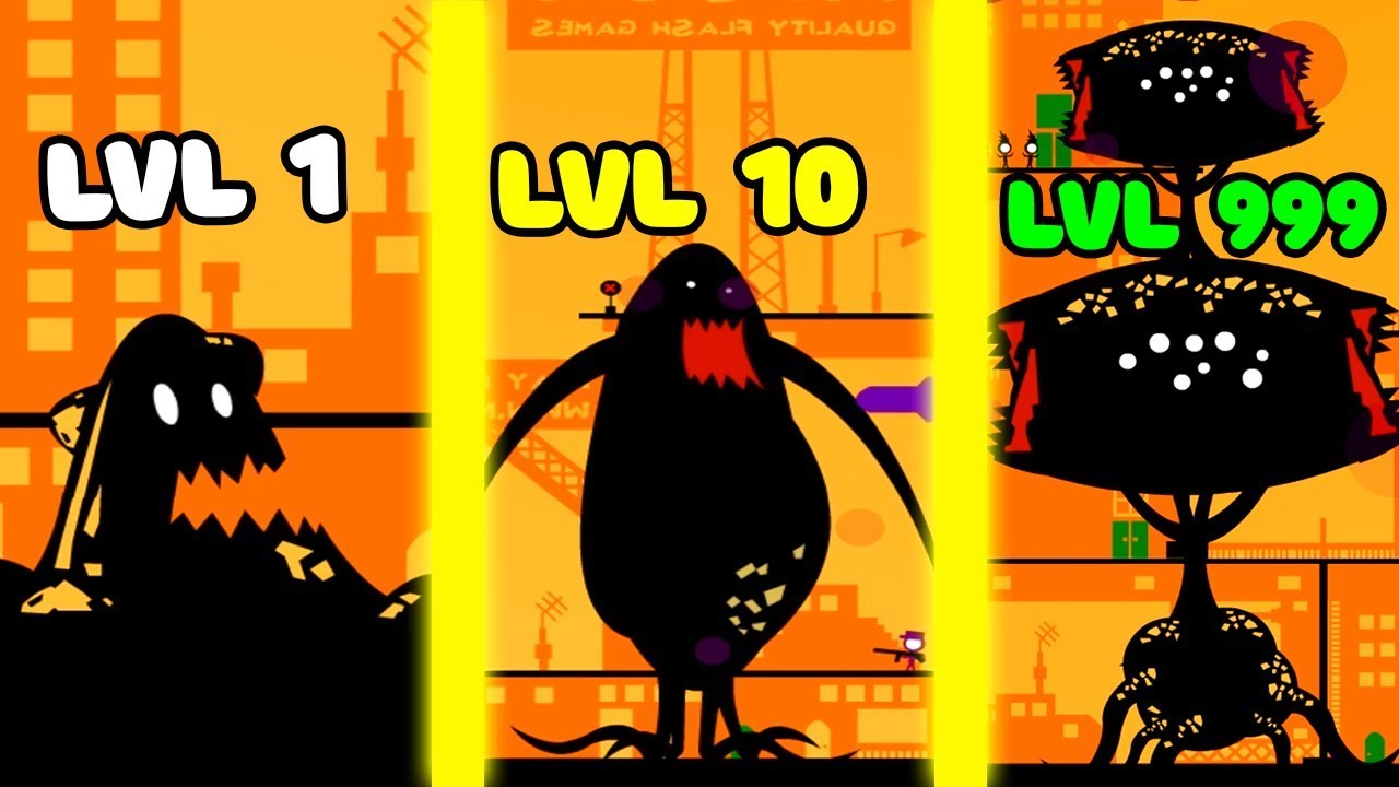 ЭВОЛЮЦИЯ МОНСТРА ЧТОБЫ ВЫРАСТИ И СОЖРАТЬ ВЕСЬ МИР В ИГРЕ MONSTER EVOLUTION!