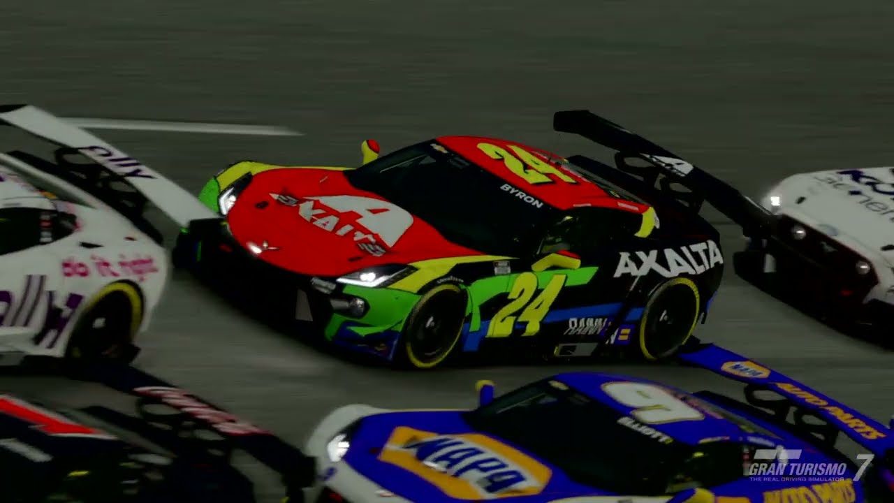 One Hot Night At Daytona - Gran Turismo 7 NASCAR