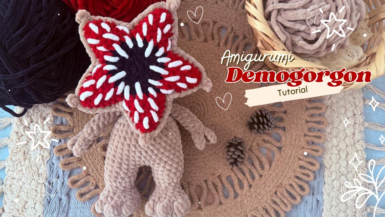 Demogorgon (Amigurumi) / Tutorial paso a paso / Stranger things