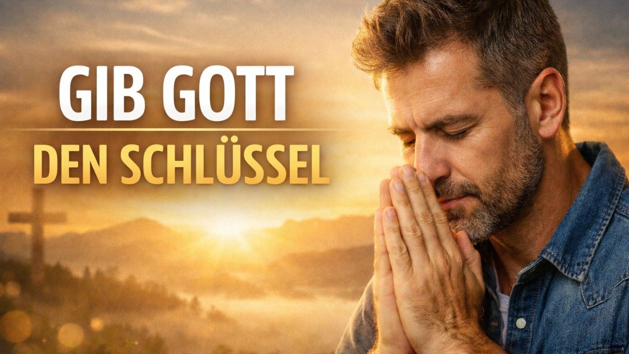 Morgengebet, das den Schlüssel deines Lebens in Gottes Hände legt
