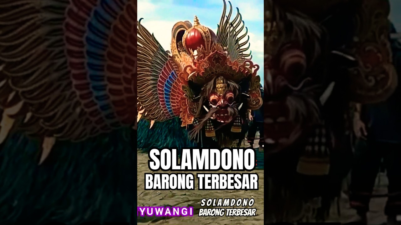 BARONG TERBESAR INDONESIA TODAY SOLAMDONO BANYUWANGI