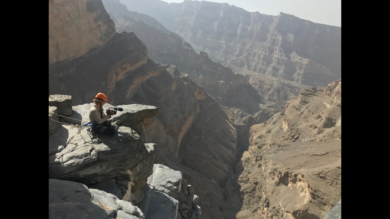 Heat stroke! Aldo Kane's Hot hell on the longest single drop abseil ever