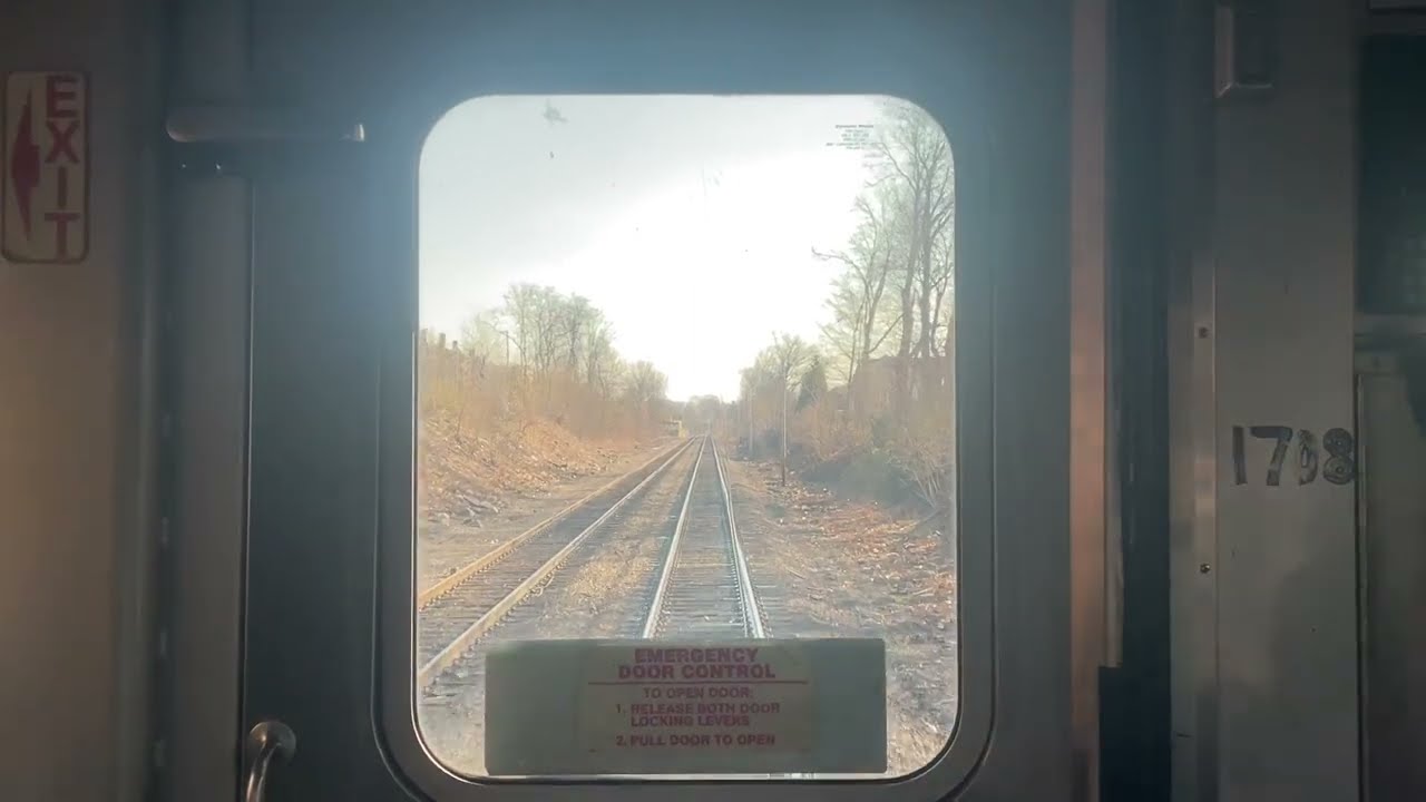 MBTA Fitchburg Line - Cab View Lincoln to Porter Square - CTC-4 1708