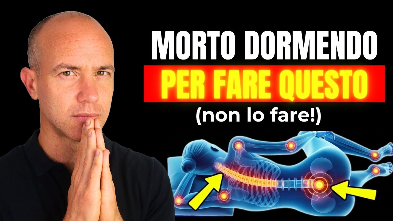❌ Questo errore mentre dormi può portare a INFARTO e CADUTE notturne (dopo i 50)