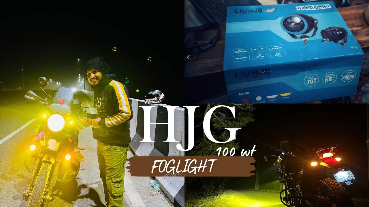 Best HJG Foglight For Bike | Review and Unboxing #foglights #hjg #youtube #scsubhamlifestyle #views