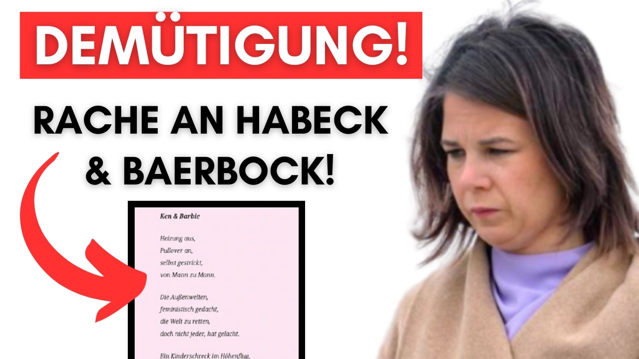 Sehr geil: Dieses Gedicht zerstört Habeck & Baerbock – und kam aus der EIGENEN Behörde!