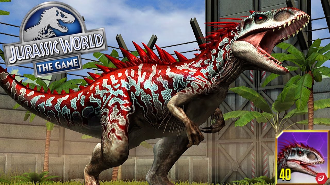 Jurassic World: The Game EP47 INDOMINUS REX LV MAX