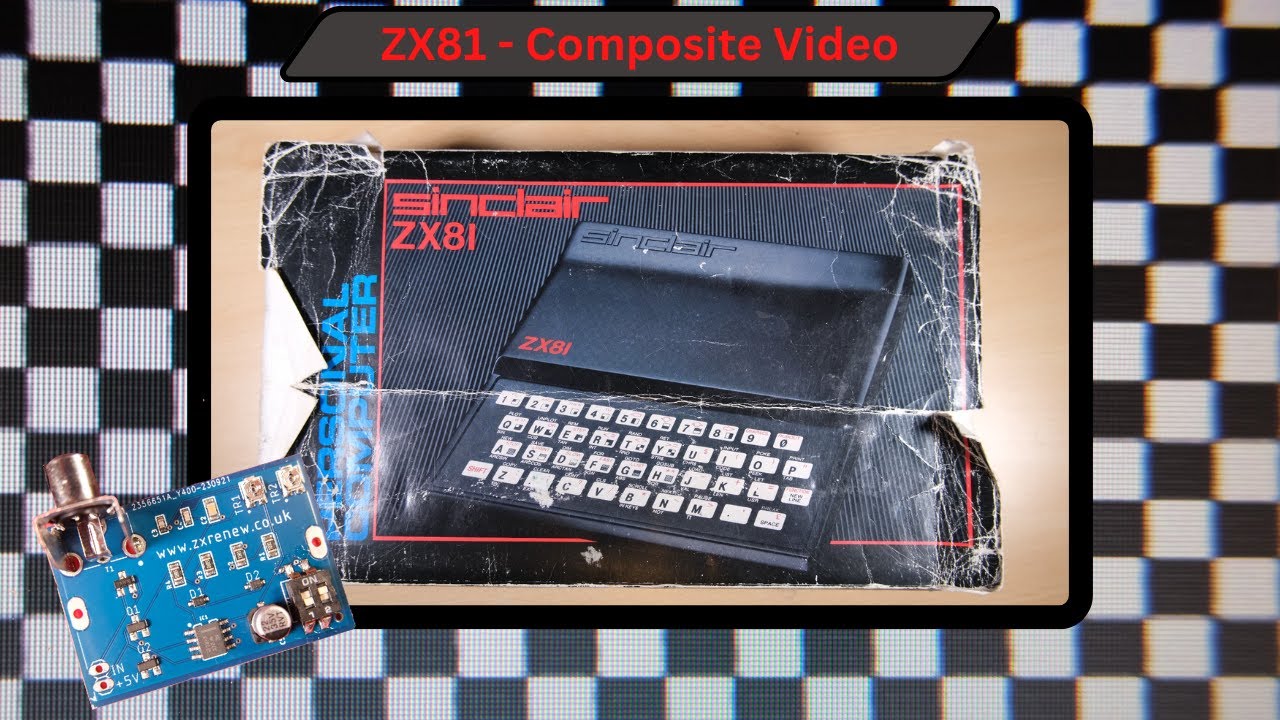 ZX81 Composite Video Mod - Fit and Test