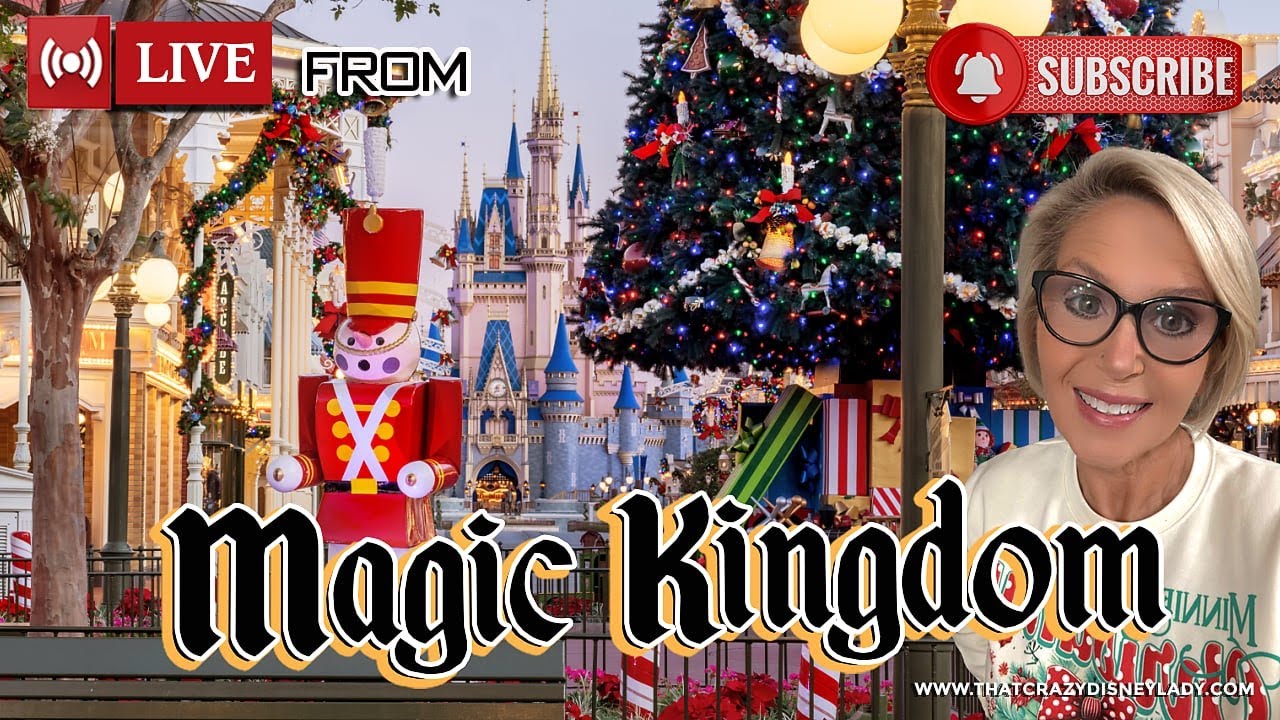 Magic Kingdom Rides/ Shows/ Parade #live  12/16/25