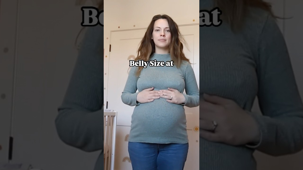 34 weeks pregnant belly size