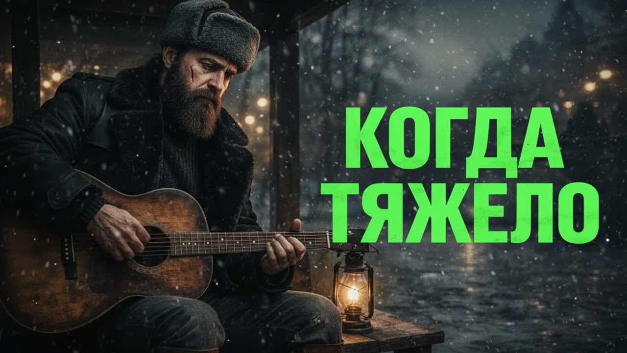 ❄️ Когда жизнь проверяет молча — Настоящий русский шансон 2026 в зимнюю ночь