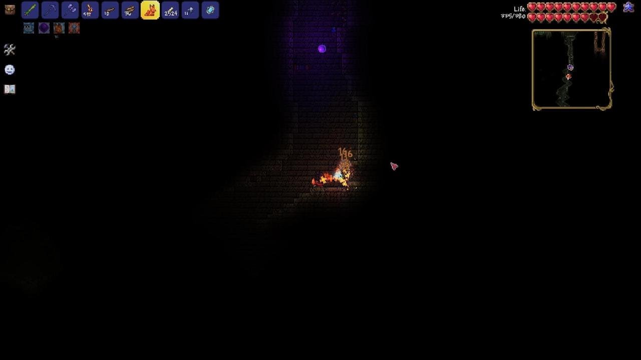 Terraria LETS PLAY Pt5: The Knights Blade Aquired