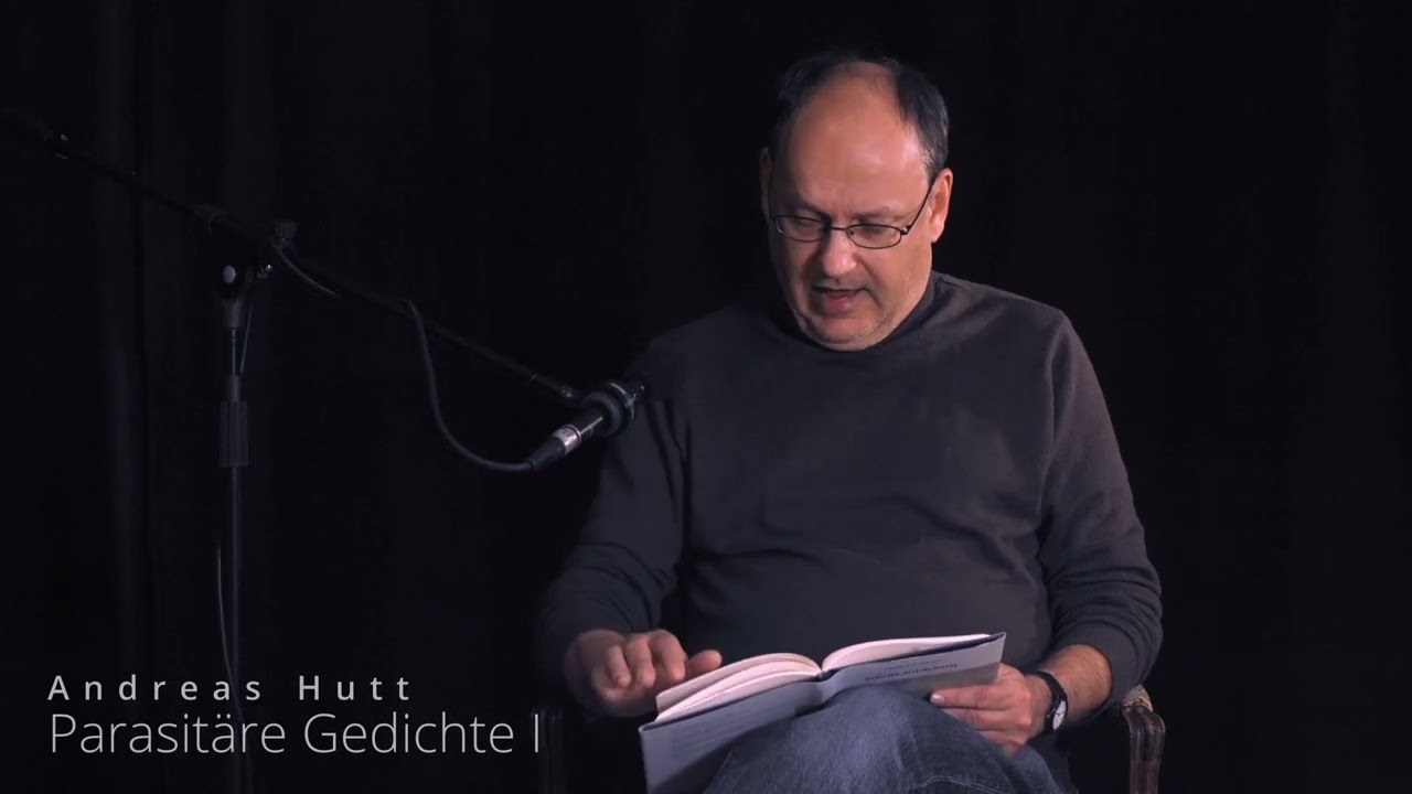 Andreas Hutt liest aus seinem Gedichtband 