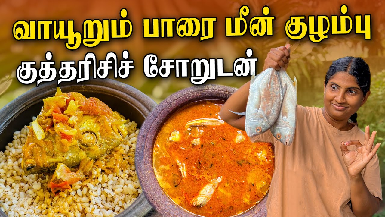 கம கமக்கும் யாழ்ப்பாண மீன் குழம்பு 🫨| Jaffna style Fish Kulambu Recipe in tamil| Fish Curry