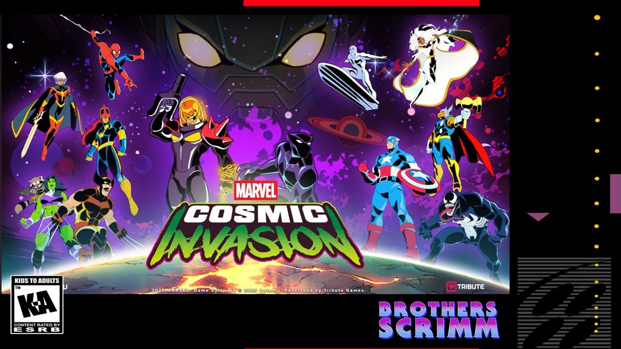 Marvel Cosmic Invasion Hype! The Classic Games That Inspired It