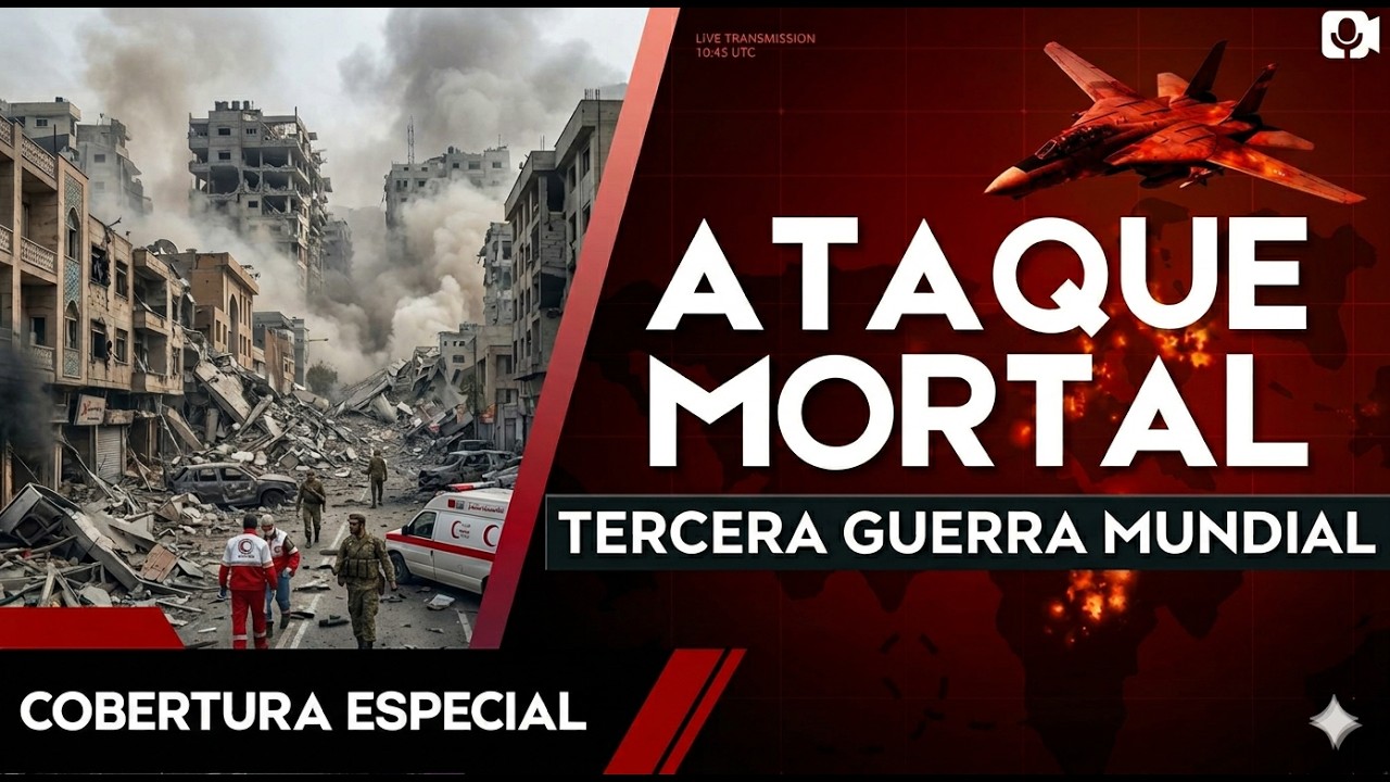 🔴HOY🔴ISRAEL Y EE.UU. LANZAN ATAQUE MASIVO EN GAZA E IRÁN: TERCERA GUERRA MUNDIAL, ¡EMPEZÓ AHORA!