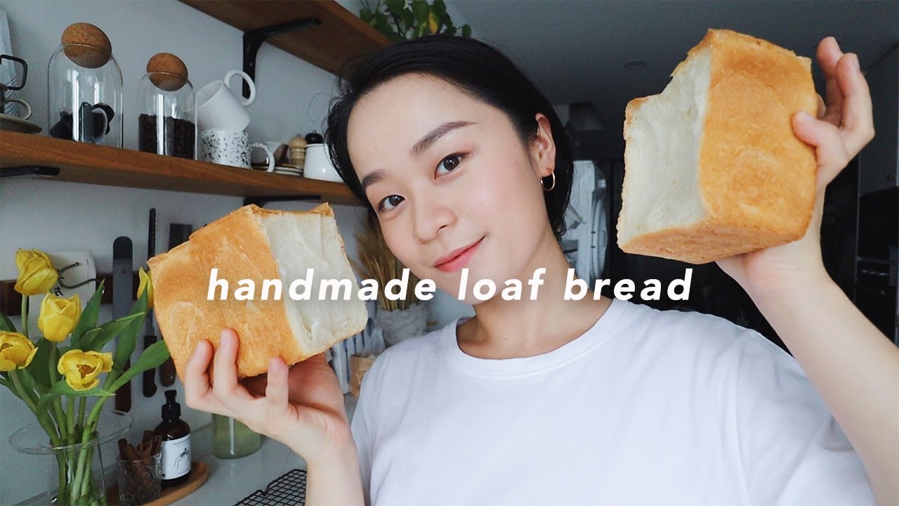 手揉白吐司配方 | Easy Handmade Bread Loaf Guide | 手工揉面不用机器 | 基础白吐司 | 手揉如何快速出膜 | 水合法吐司 | Belinda Chen